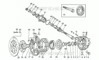 Rear bevel gear