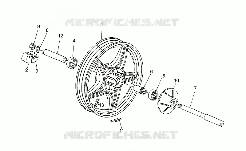 Rear wheel