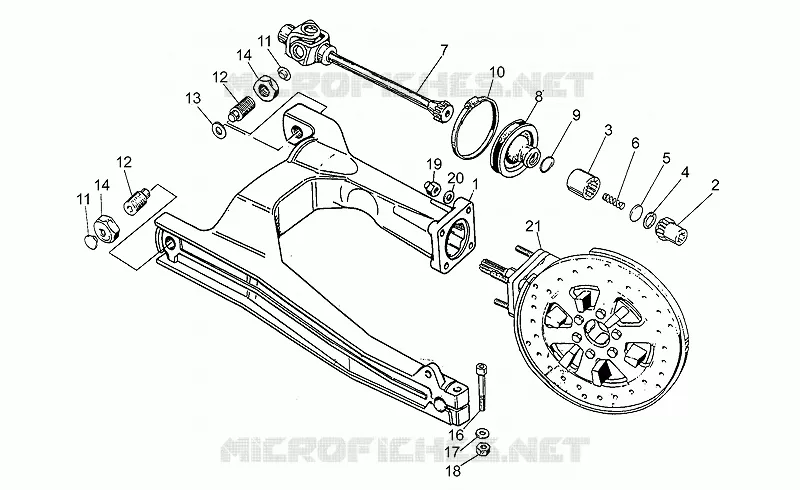 Swing arm