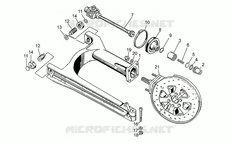 Swing arm
