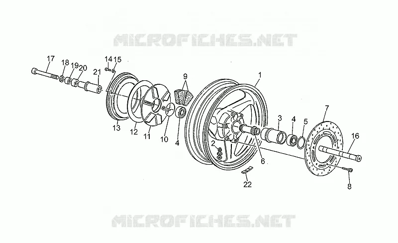 Rear wheel