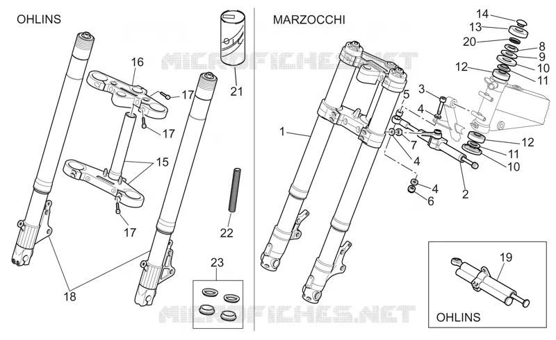 Front fork I