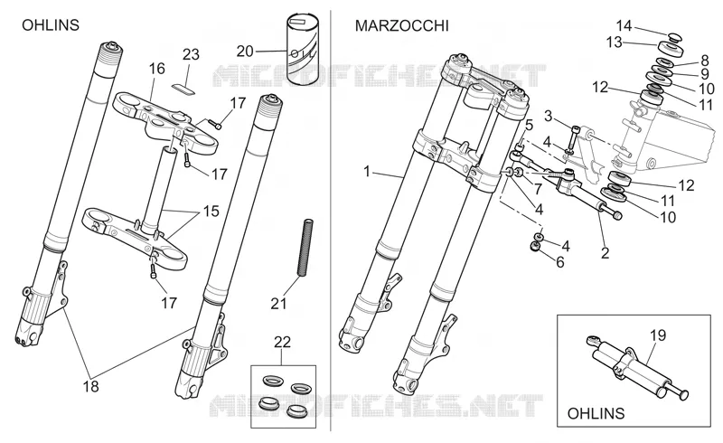 Front fork I
