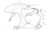 Front mudguard