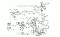 Rear brake system