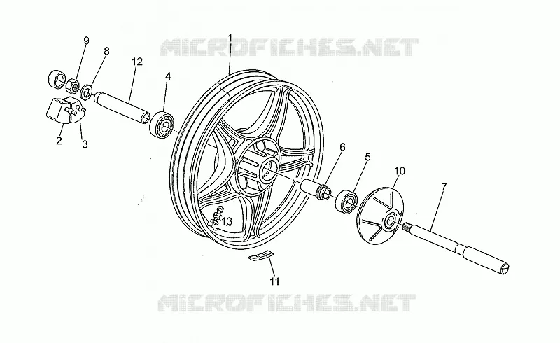 Rear wheel