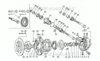 Rear bevel gear