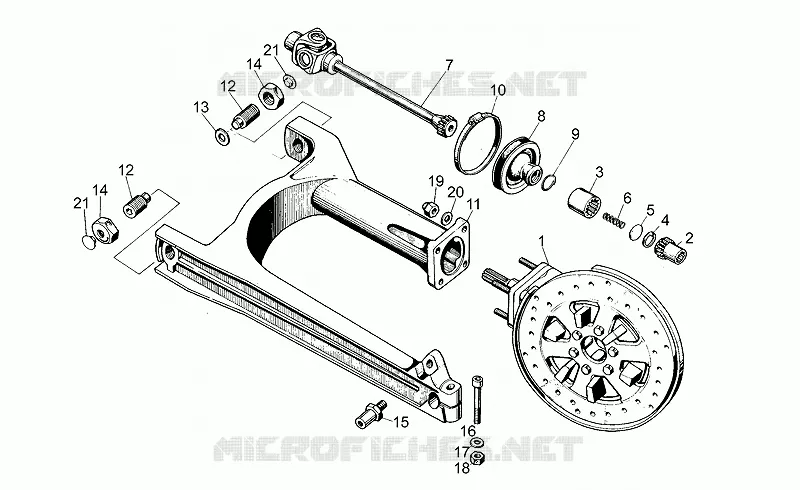 Swing arm