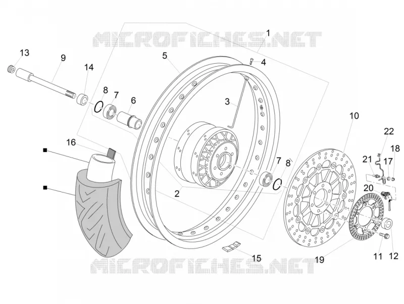 Front wheel I