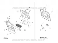 Rear body  II- Plate holder