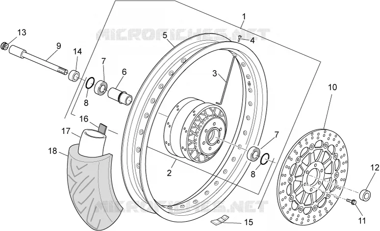 Front wheel
