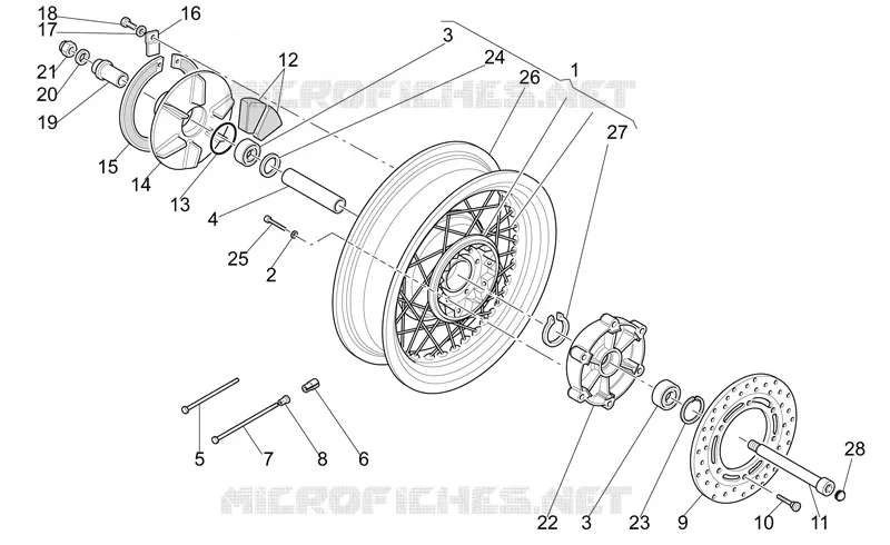 Rear wheel