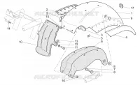 Rear mudguard