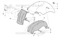 Rear mudguard