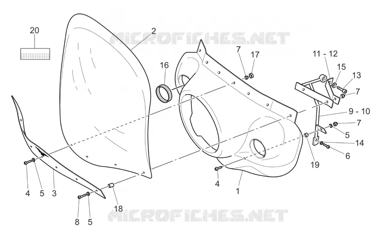 TOURING Windshield