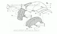 Rear mudguard