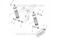 Rear shock absorber