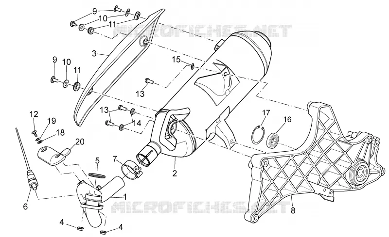 Exhaust unit
