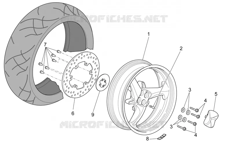 Std Rear wheel