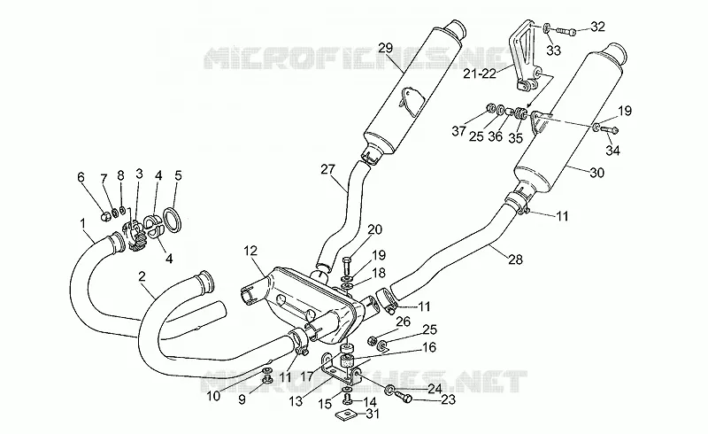 Exhaust unit