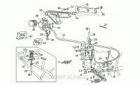 Rear brake system