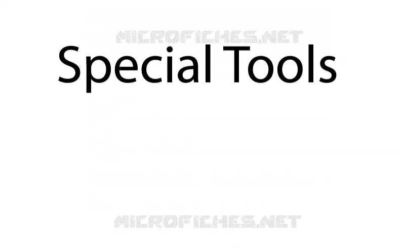 Specific tools II