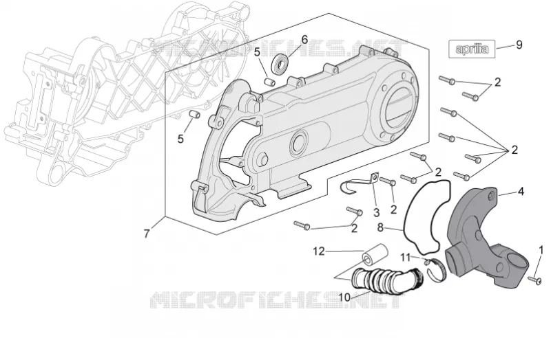 Variator cover