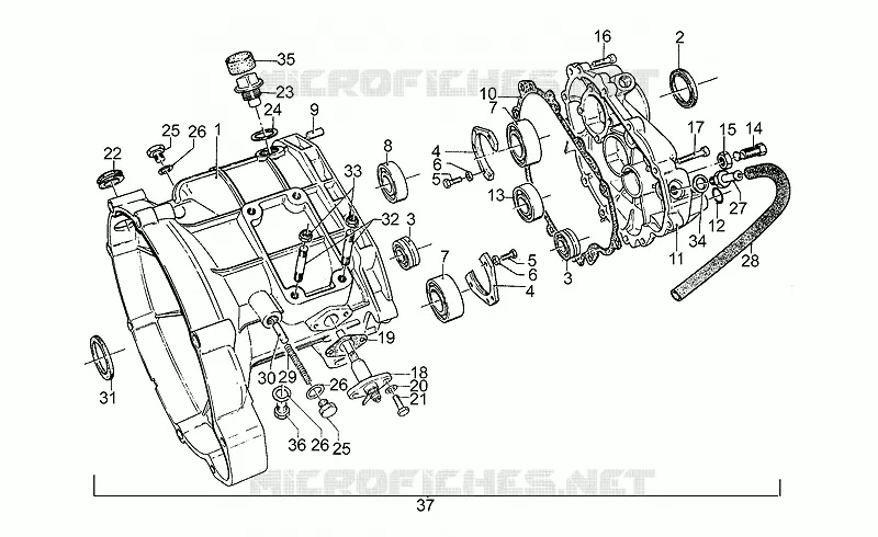 Transmission cage