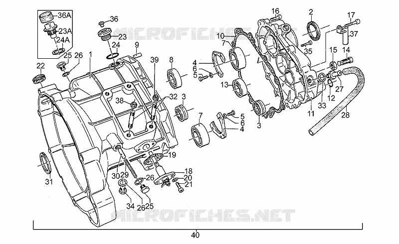 Transmission cage
