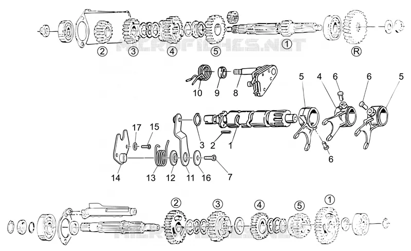 Gear box selector