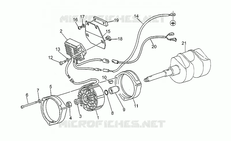 Ducati alternator