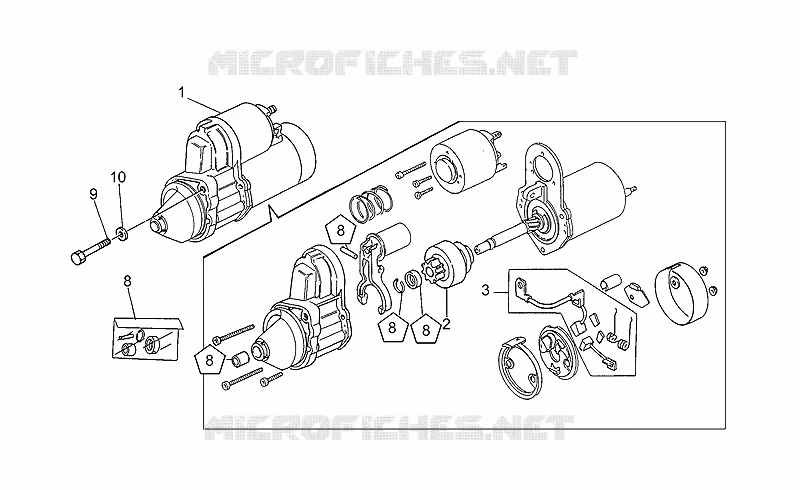 Starter motor