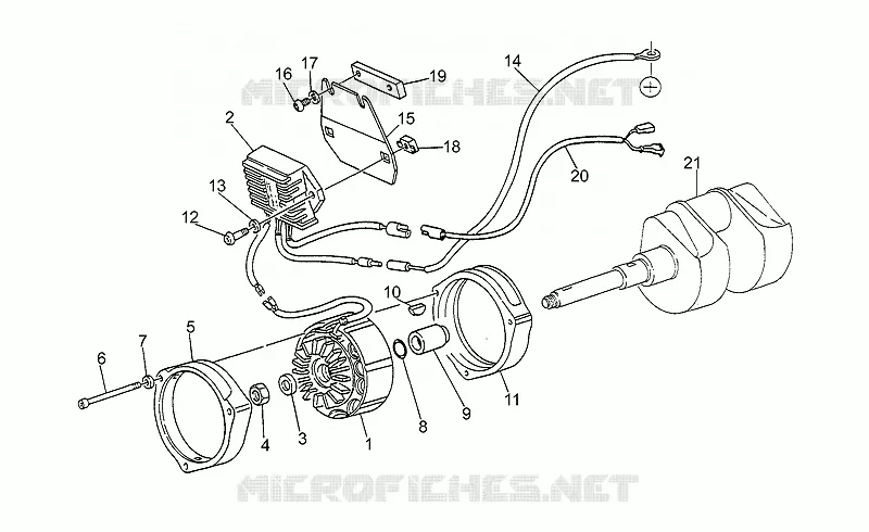 Ducati alternator