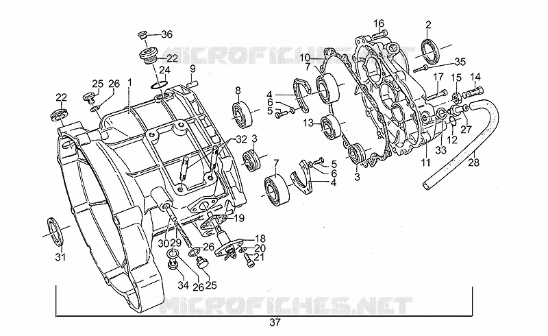 Transmission cage