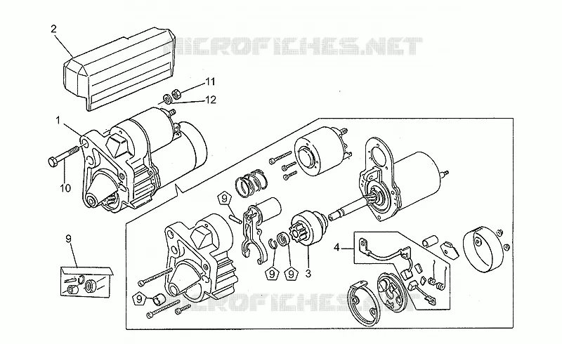 Valeo starter motor