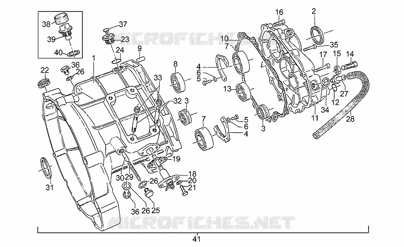 Transmission cage