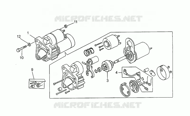 Starter motor