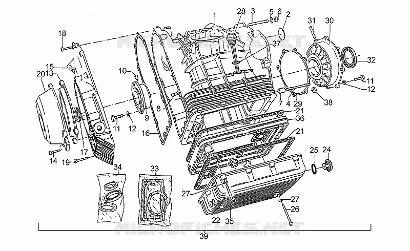 Crankcase 1991-D