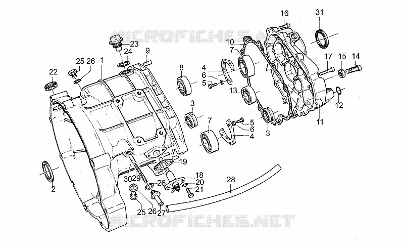 Transmission cage