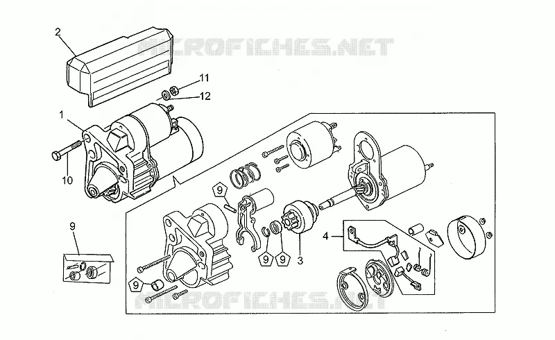 Valeo starter motor
