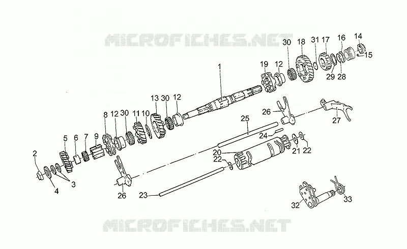 Driven shaft