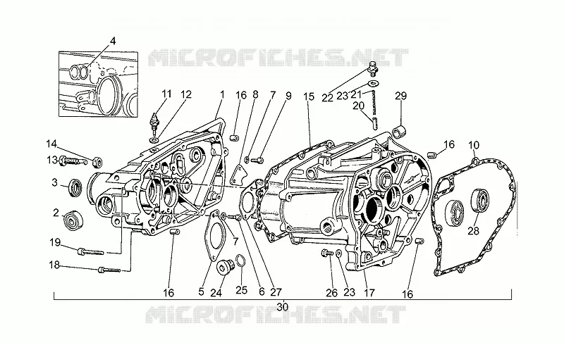 Transmission cage