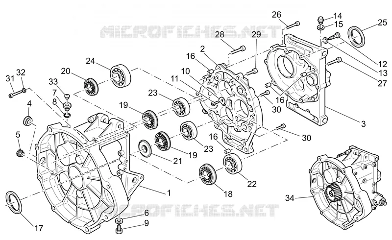 Transmission cage