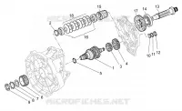 Primary gear shaft