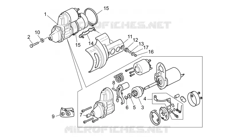 Starter motor