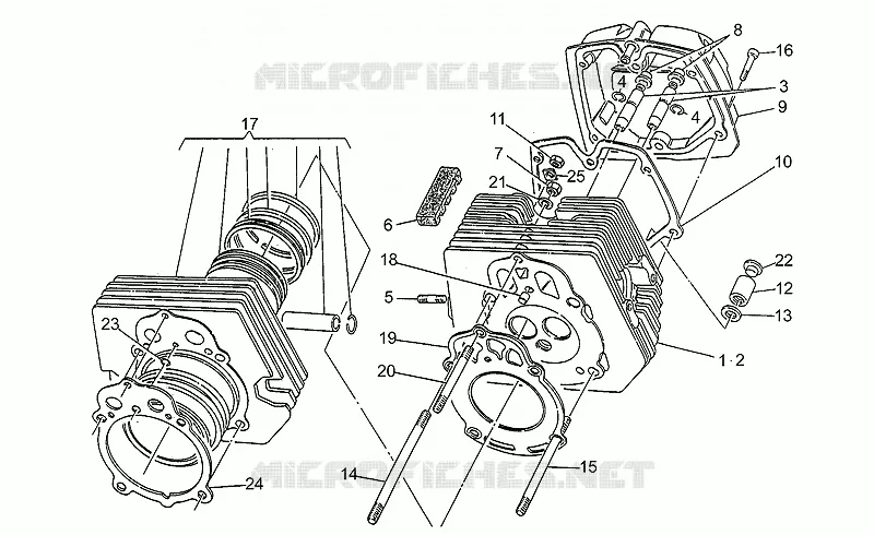 Head - Cylinder - Piston
