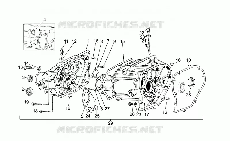 Transmission cage