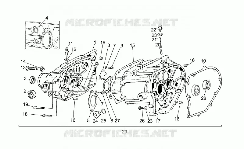 Transmission cage