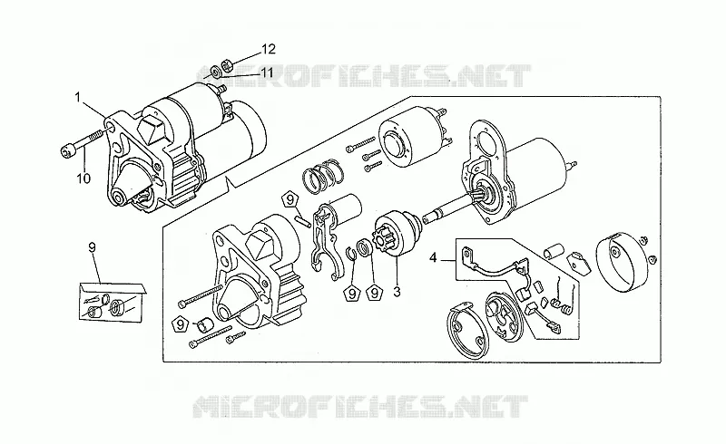 Valeo starter motor