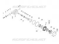 Achter transmissie / Components